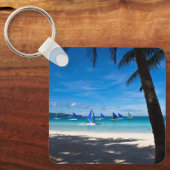 Porte-clés Plages tropicales | White Beach Boracay Philippine (Recto)