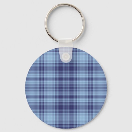 Porte-clés Plaid bleu (Recto)