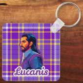 Porte-clés Plaid Crow Keychain (Verso)
