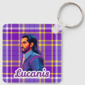 Porte-clés Plaid Crow Keychain (Dos)