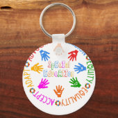 Porte-clés plaider pour l'inclusion (Recto)