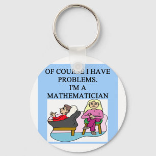 Porte-clés Plaisanterie de psychologie de MATHS