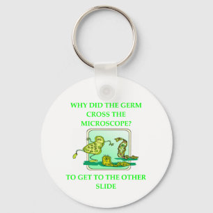 PORTE-CLÉS PLAISANTERIE DE RECHERCHES DE BIOLOGIE DE GERME