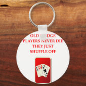 Porte-clés plaisanterie des joueurs de cartes (Recto)