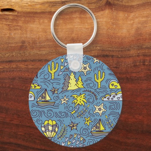 Porte-clés Plaisir de voyage (Recto)