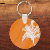 Porte-clés Plam Trees au coucher du soleil (Recto)