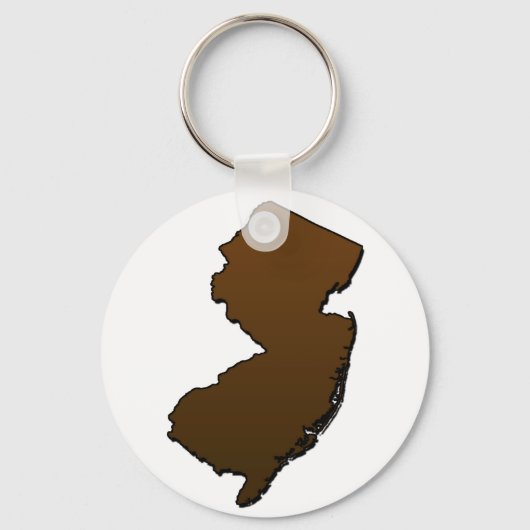 Porte-clés Plan Brown du New Jersey (Recto)