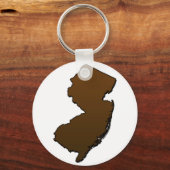 Porte-clés Plan Brown du New Jersey (Recto)