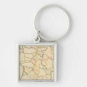 Porte-clés Plan de France Rivers