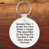 Porte-clés Plan de salut (Recto)