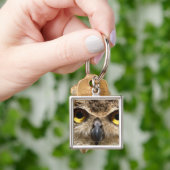 Porte-clés Plan rapproché de hibou (main)