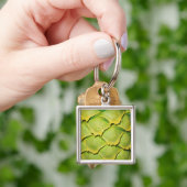 Porte-clés Plan rapproché de texture et de motif d'arbre (main)