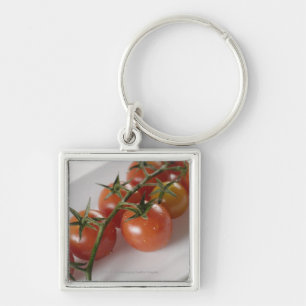 Porte-clés Plan rapproché des tomates sur un plateau