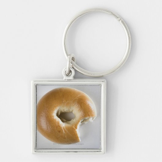 Porte-clés Plan rapproché d'un bagel (Devant)