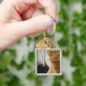 Porte-clés Plan rapproché d'une tasse de café avec des (main)