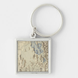 Porte-clés Plan restauré du lac Bonneville