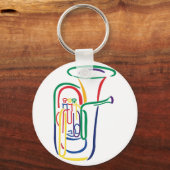 Porte-clés Plan Tuba (Recto)