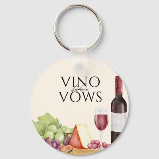 Porte-clés Planche de charcuterie Vino avant les Voeux Enterr (Recto)