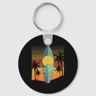 Porte-clés Planche de surf cool pour hommes femmes surfeur ré
