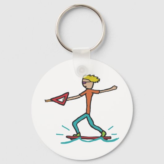 Porte-clés Planche de wakeboard (Recto)