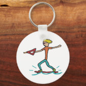 Porte-clés Planche de wakeboard (Verso)