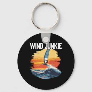 Porte-clés Planche de windfoiling Wind Junkie Wing Foil Surfi