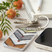 Porte-clés Plancher de marbre (Devant droit)