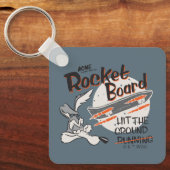 Porte-clés Planchette Fusée ACME de B. COYOTE™ (Recto)