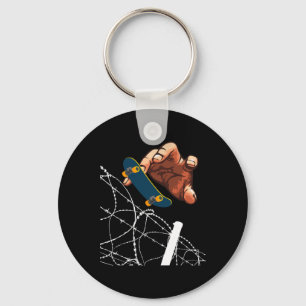Porte-clés Planchiste Rbed-fil Planchiste Fingerboardin