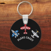 Porte-clés Plane Crazy (Recto)
