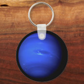 Porte-clés PLANET NEPTUNE naturel (système solaire) ~ (Recto)