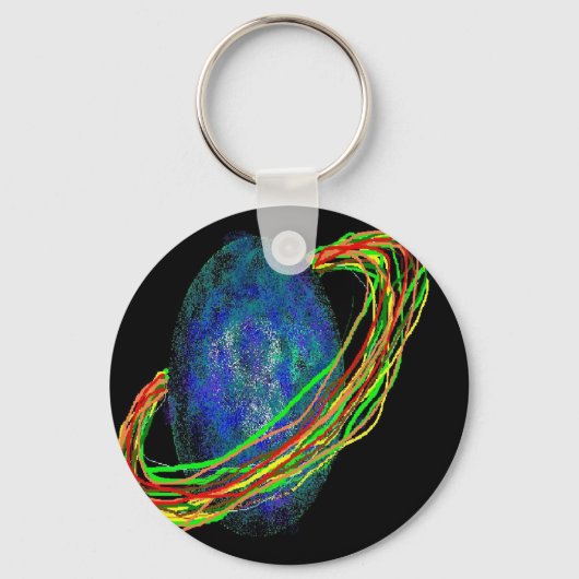 Porte-clés Planète bleue (Recto)