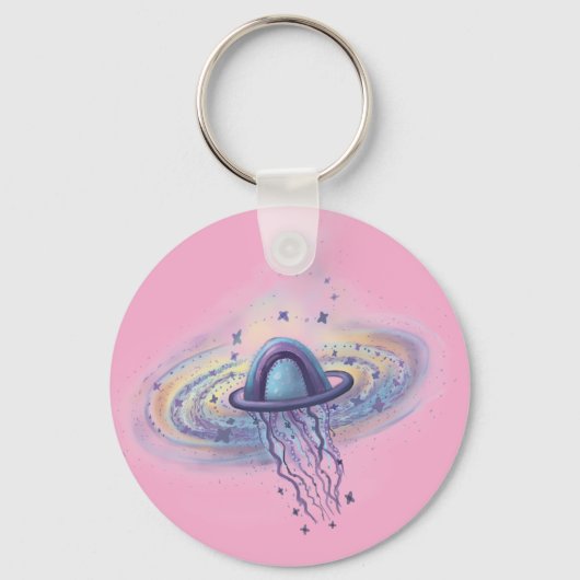 Porte-clés planète spatiale (Verso)