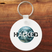 Porte-clés planète Terre piratée (Recto)