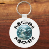 Porte-clés planète Terre piratée (Recto)