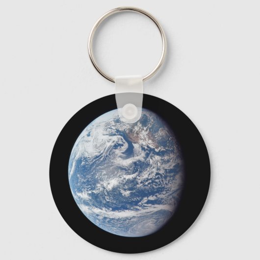 Porte-clés Planète Terre Prise Par L'Équipage Apollo 11. (Recto)
