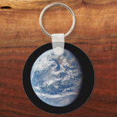 Porte-clés Planète Terre Prise Par L'Équipage Apollo 11. (Recto)