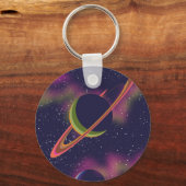 Porte-clés Planètes et Étoiles (Recto)