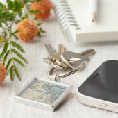 Porte-clés Plans d'Ottumwa, Russell, Scranton (Côté)