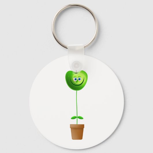 Porte-clés Plante Apple (Recto)