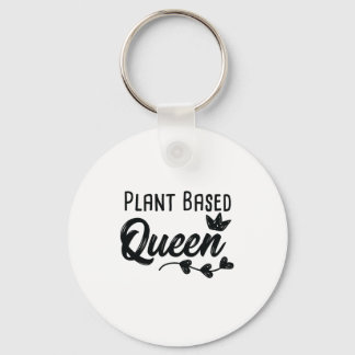 Porte-clés Plante Basé Queen Funny Vegetarian Végétarien