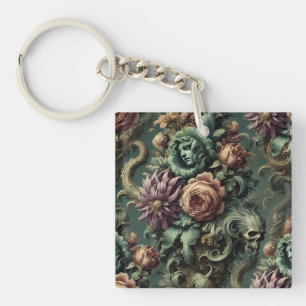 Porte-clés Plante et pandemonium - gothique baroque