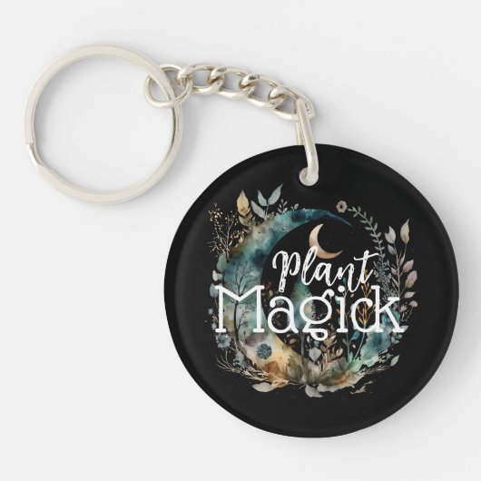 Porte-clés Plante Magick (Devant)