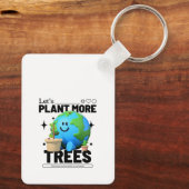Porte-clés Plante plus d'arbres (Verso)