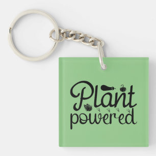 PORTE-CLÉS PLANTE POWERED