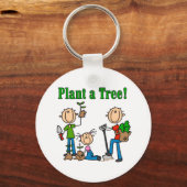 Porte-clés Plante un arbre T-shirts et cadeaux (Recto)