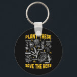 Porte-clés Plantes Qui Sauvent Les Abeilles<br><div class="desc">Plantes Qui Sauvent Les Abeilles</div>
