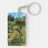 Porte-clés Plantes verts dans le jardin (Dos)