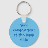 Porte-clés Plaque-clé du coeur du drapeau grec (Verso)