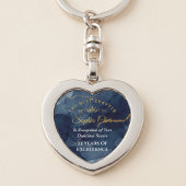 Porte-clés Plaque de récompense de retraite en or de la Royal